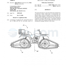 Track assembly for an all-terrain vehicle (US)