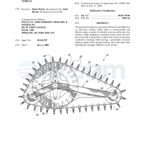 Track assembly for an all-terrain vehicle (US) 2