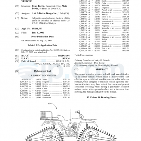 Track assembly for an all-terrain vehicle us