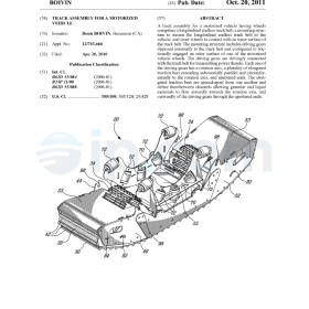 Track assembly for a motorized vehicle US