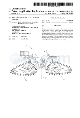 Track assembly for an all-terrain vehicle US