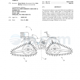 Track assembly for an all-terrain vehicle US